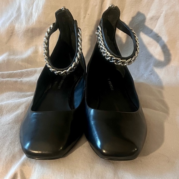 Rebecca Minkoff Raakel Ankle-Chain Leather Flats - Picture 9 of 13